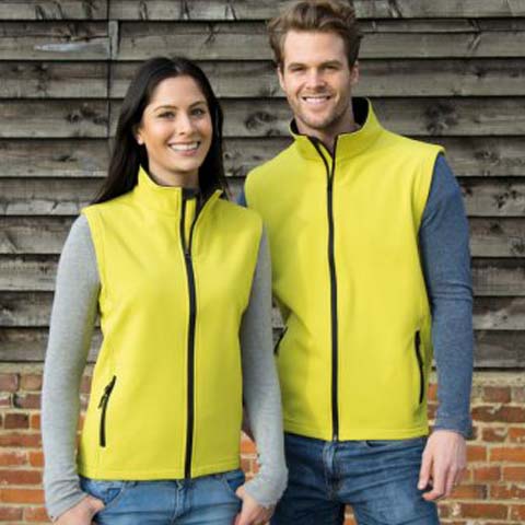 Result Core Printable Soft Shell Bodywarmer